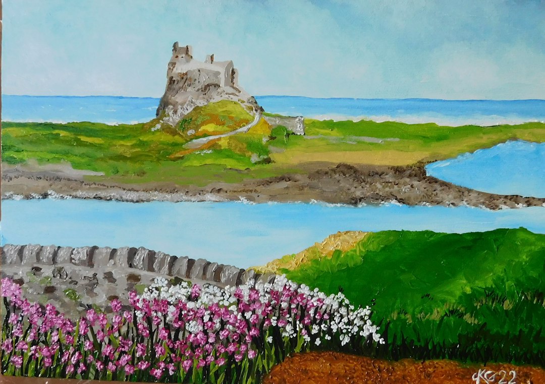 Castillo de Lindisfarne: el faro de la isla de mareas — Holy Island
