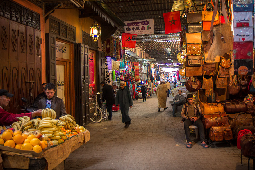 Los zocos de Marrakech — Marrakech