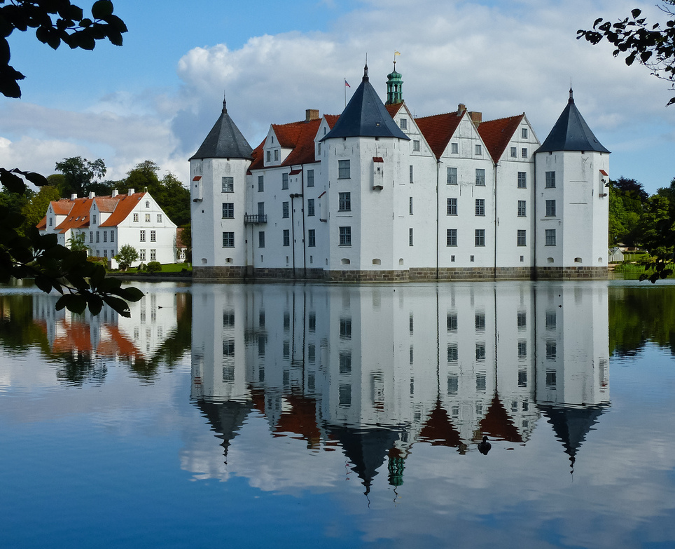 The Schloss Glücksburgthe, the ‘castle in the lake’ — Glücksburg