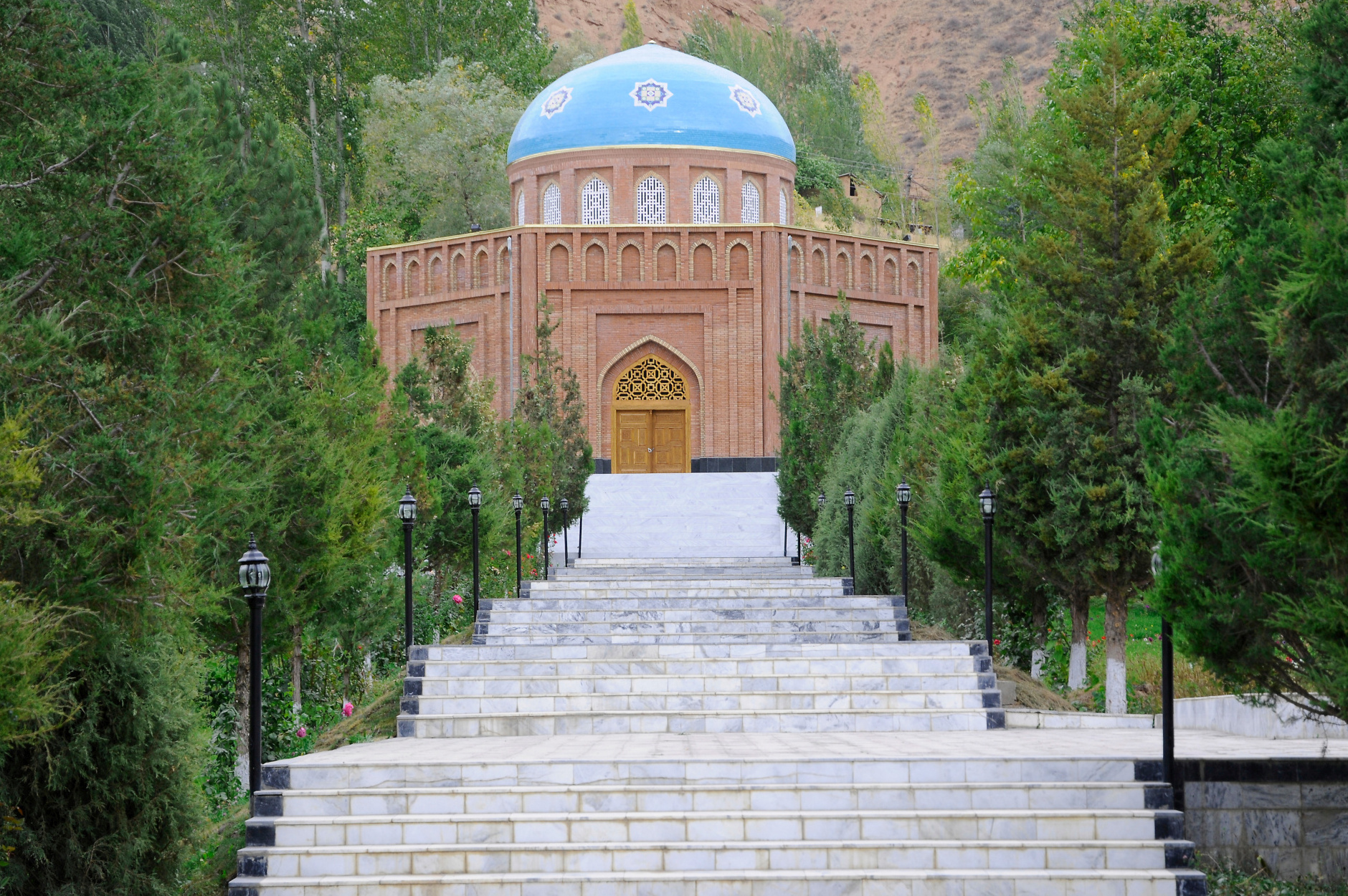 Abu Abdulloh Rudaki , Tajik poetry founder mausoleum - Panjakent | Secret World Trip Planner