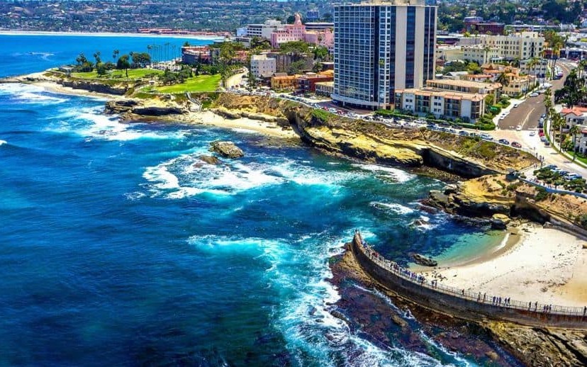 La Jolla es el hogar de la playa de la ciudad de Torrey Pines - San Diego | Secret World Trip Planner