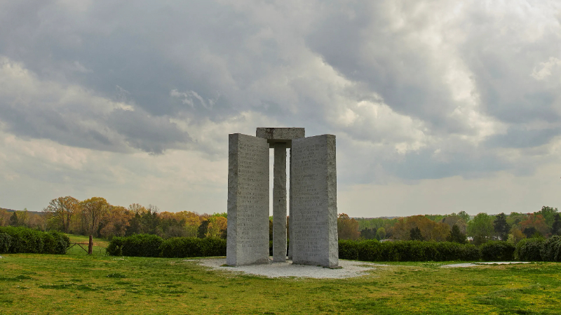 Les pierres angulaires de Géorgie — Elberton