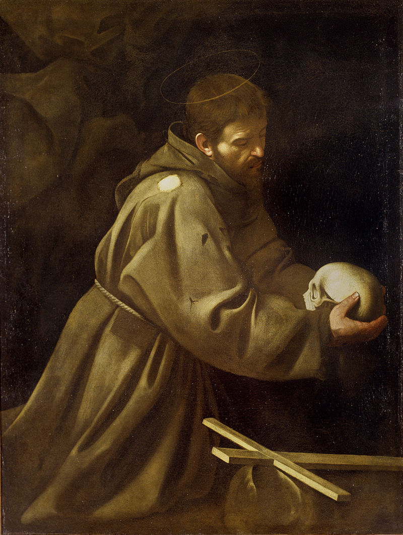 St. Francis in meditation — Roma