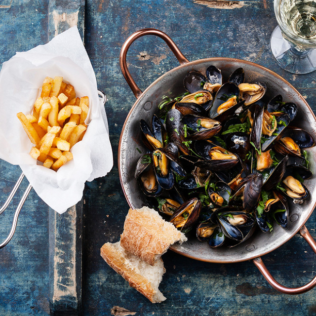 Mussels and French fries - Cherbourg | Secret World Trip Planner