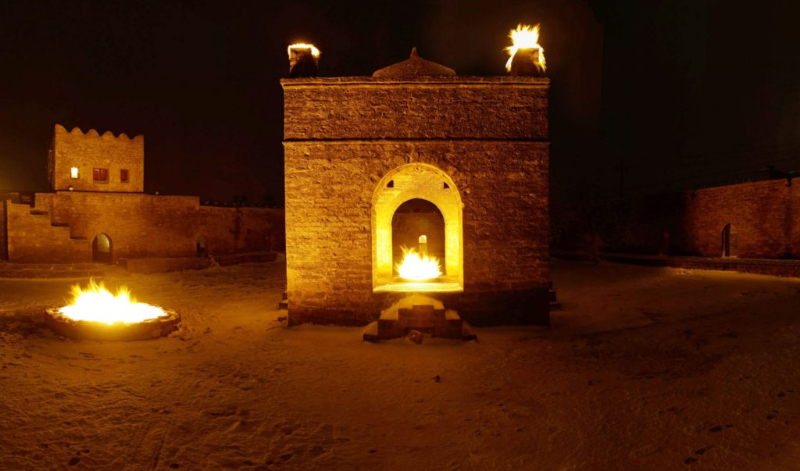 Ateshgah, the Fire Temple of Baku - Tazeh Kand-e-Nosrat Abad | Secret World Trip Planner
