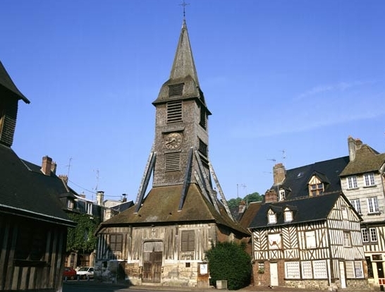 Honfleur: la Iglesia de Santa Caterina — Honfleur