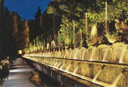 100 uppsprettur Villa d'Este - Tivoli RM | Secret World Trip Planner