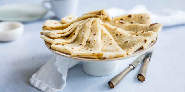 Lefse, das traditionelle norwegische Brot — Kristiansand