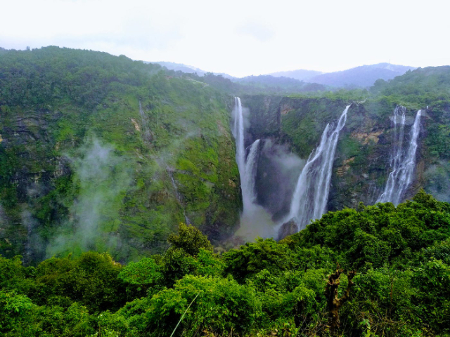 Le più alte cascate a tuffo: le cascate di Jog - Jog Falls | Secret World Trip Planner
