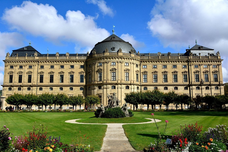 Vircburgas rezidence un dārzi - Würzburg | Secret World Trip Planner