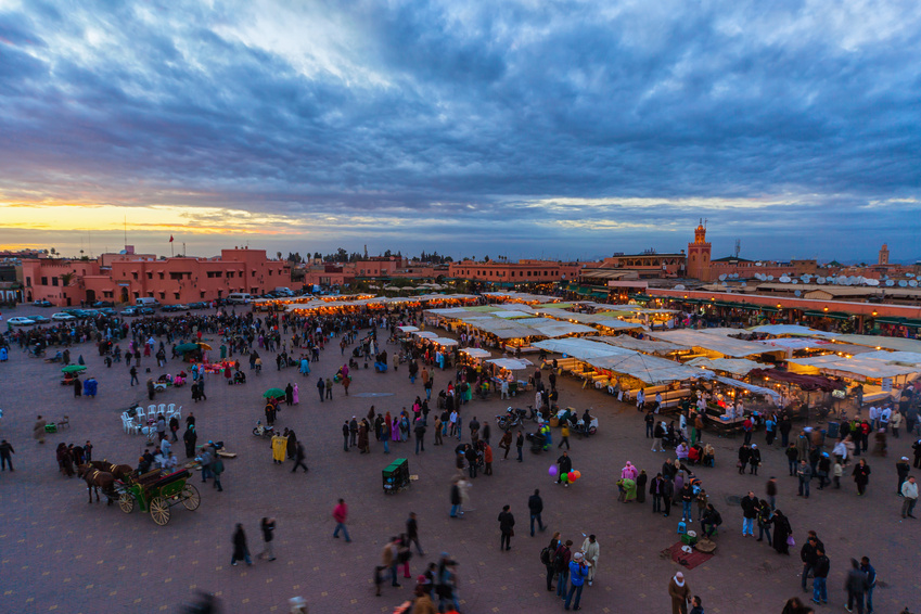 Der Platz Jamaa El Fna - Marrakesh | Secret World Trip Planner