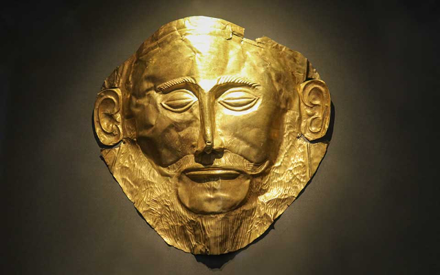 ຫນ້າກາກ Funerary ຂອງ Agamemnon - Athina | Secret World Trip Planner