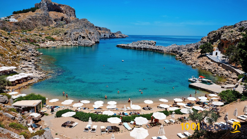 Bahía de San Pablo - Lindos, Rodas, Grecia - Lindos | Secret World Trip Planner