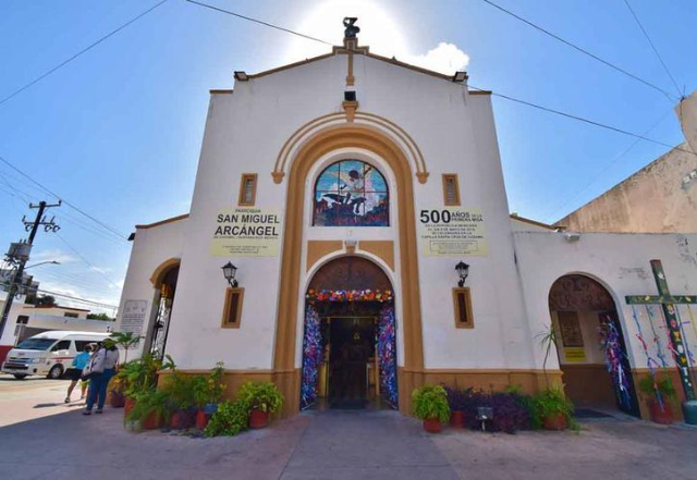 The Cathedral of San Miguel - San Miguel de Cozumel | Secret World Trip Planner