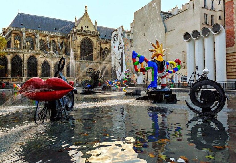 Paris: Igor Stravinsky chemchemi - Paris | Secret World Trip Planner