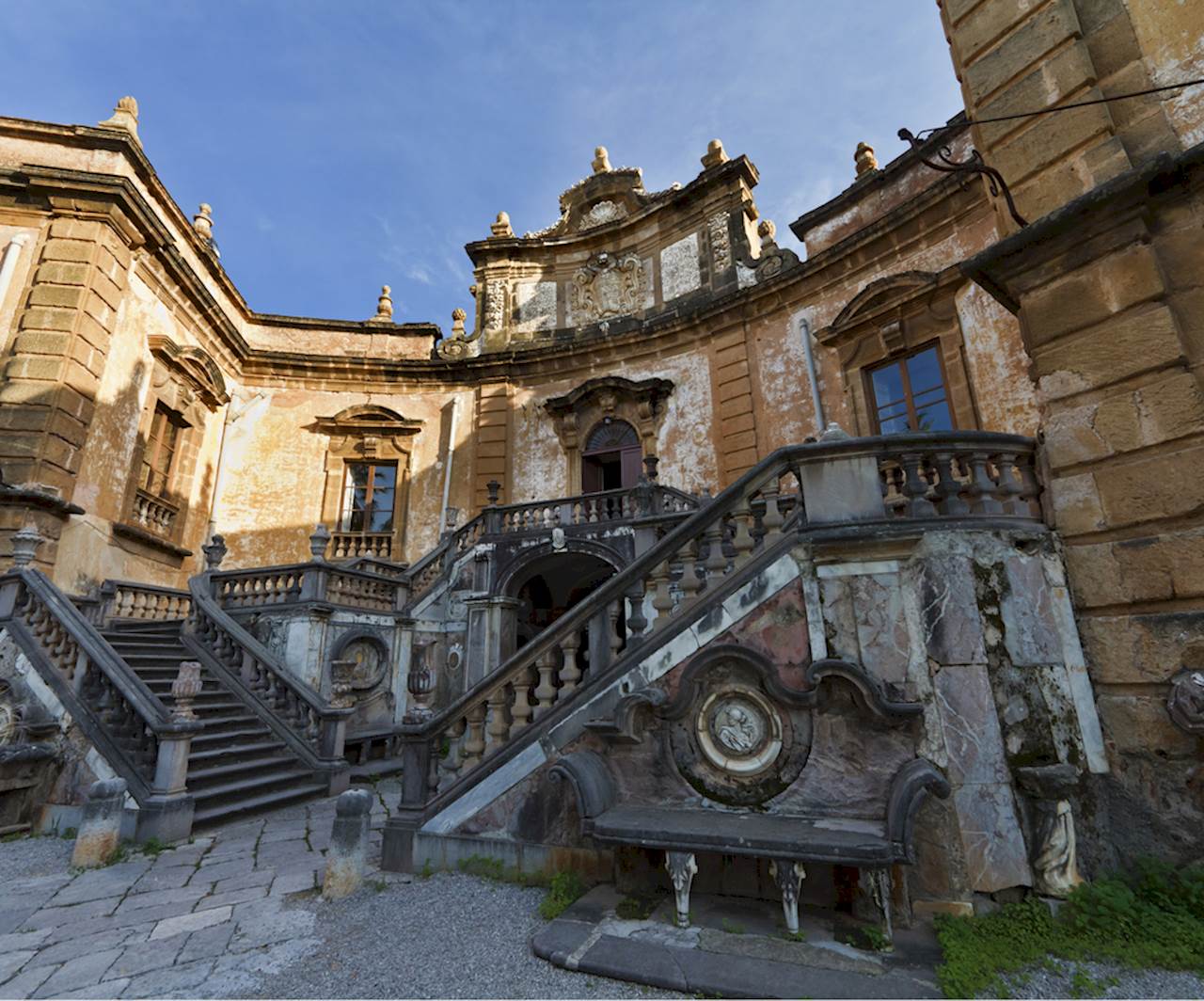 Villa Palagonia, également connue sous le nom de Villa des monstres — Bagheria