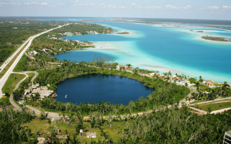 Bacalar-See, Mexiko — Laguna di Bacalar
