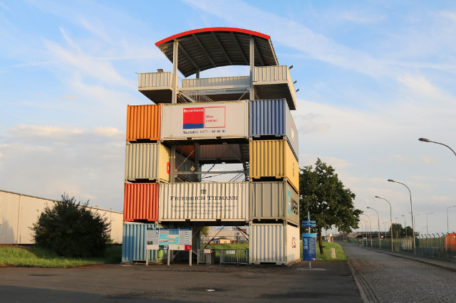 Tour d'observation des conteneurs — Bremerhaven