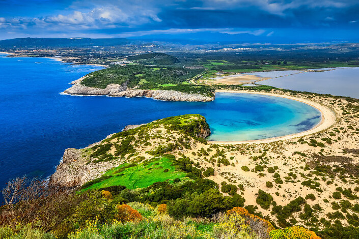 Strand van Voidokilia: een van de mooiste stranden - Pilos | Secret World Trip Planner