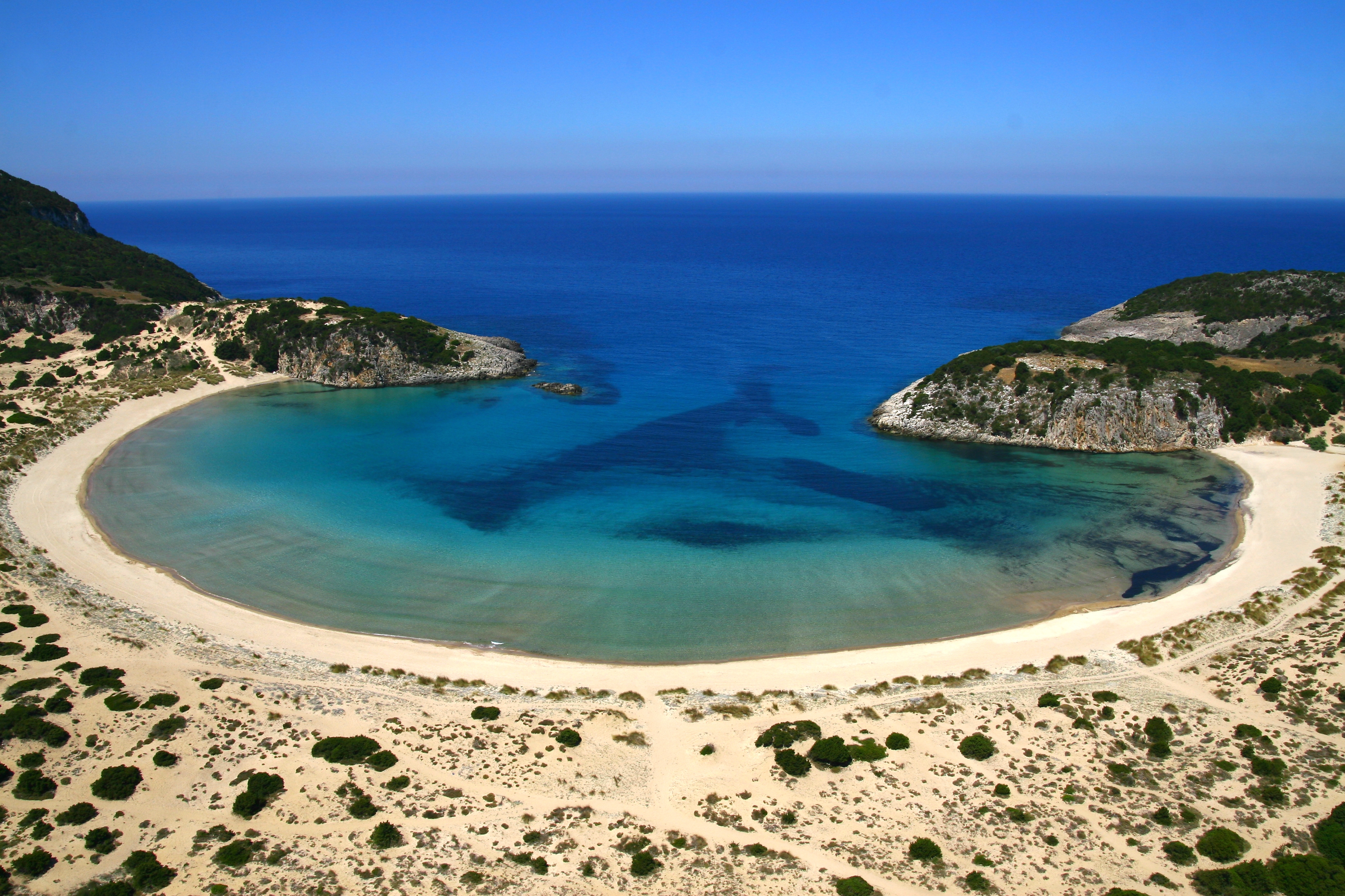 Strand van Voidokilia: een van de mooiste stranden - Pilos | Secret World Trip Planner