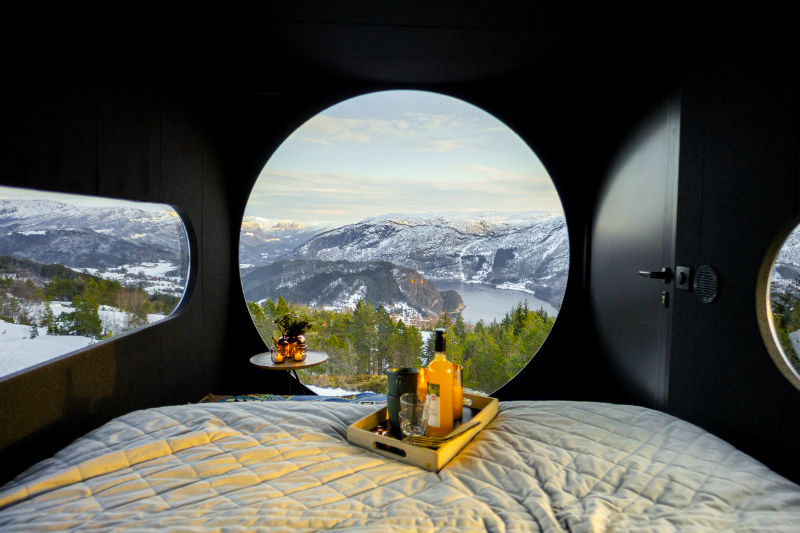 Caja de pájaros en los fiordos noruegos - Hafstadstølsvegen 517 | Secret World Trip Planner