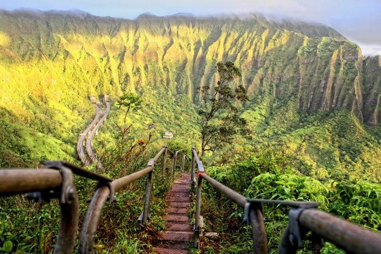 Haiku Stairs in Oahu, Hawaii - Hawaii | Secret World Trip Planner