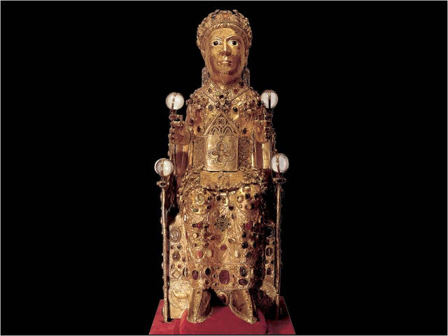 Relicário dourado de Sainte Foy - Conques-en-Rouergue | Secret World Trip Planner